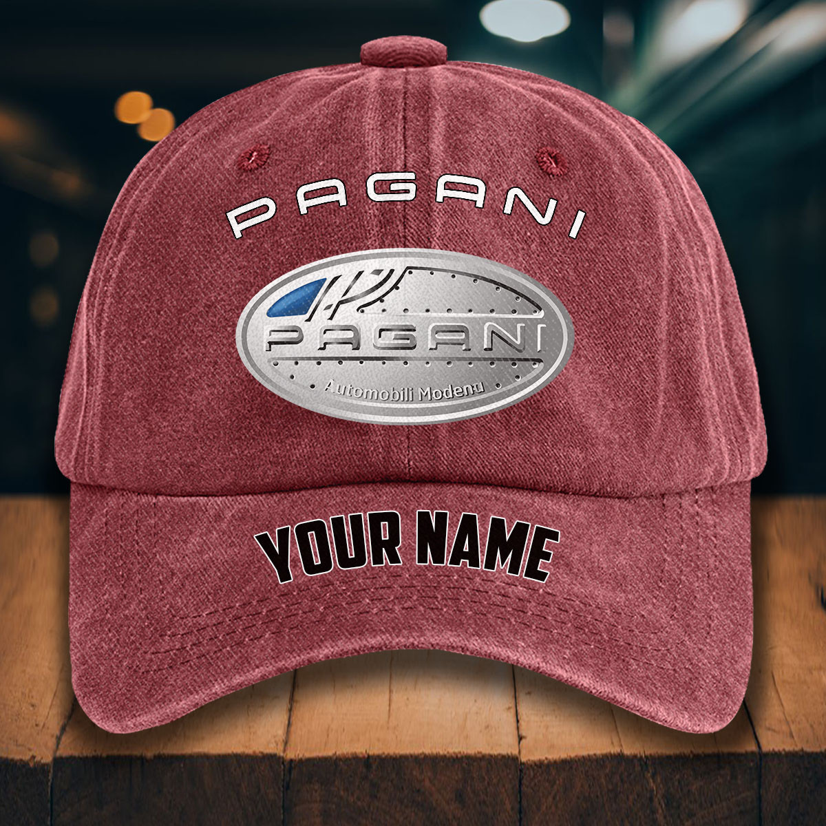 Pagani Gewaschene Denim-Kappe – Bild 14