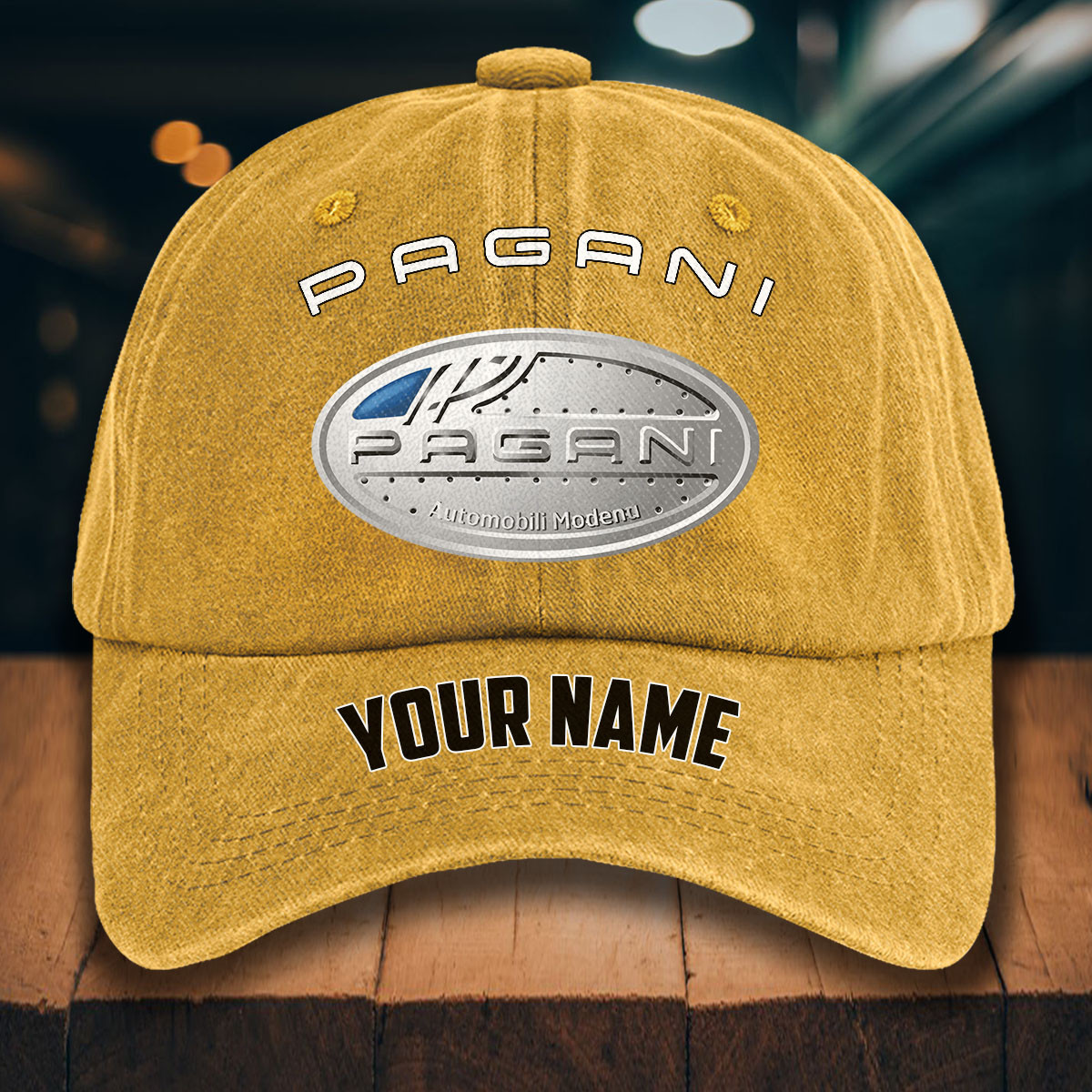 Pagani Gewaschene Denim-Kappe – Bild 15