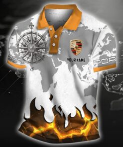 Alternative view of Porsche Poloshirt
