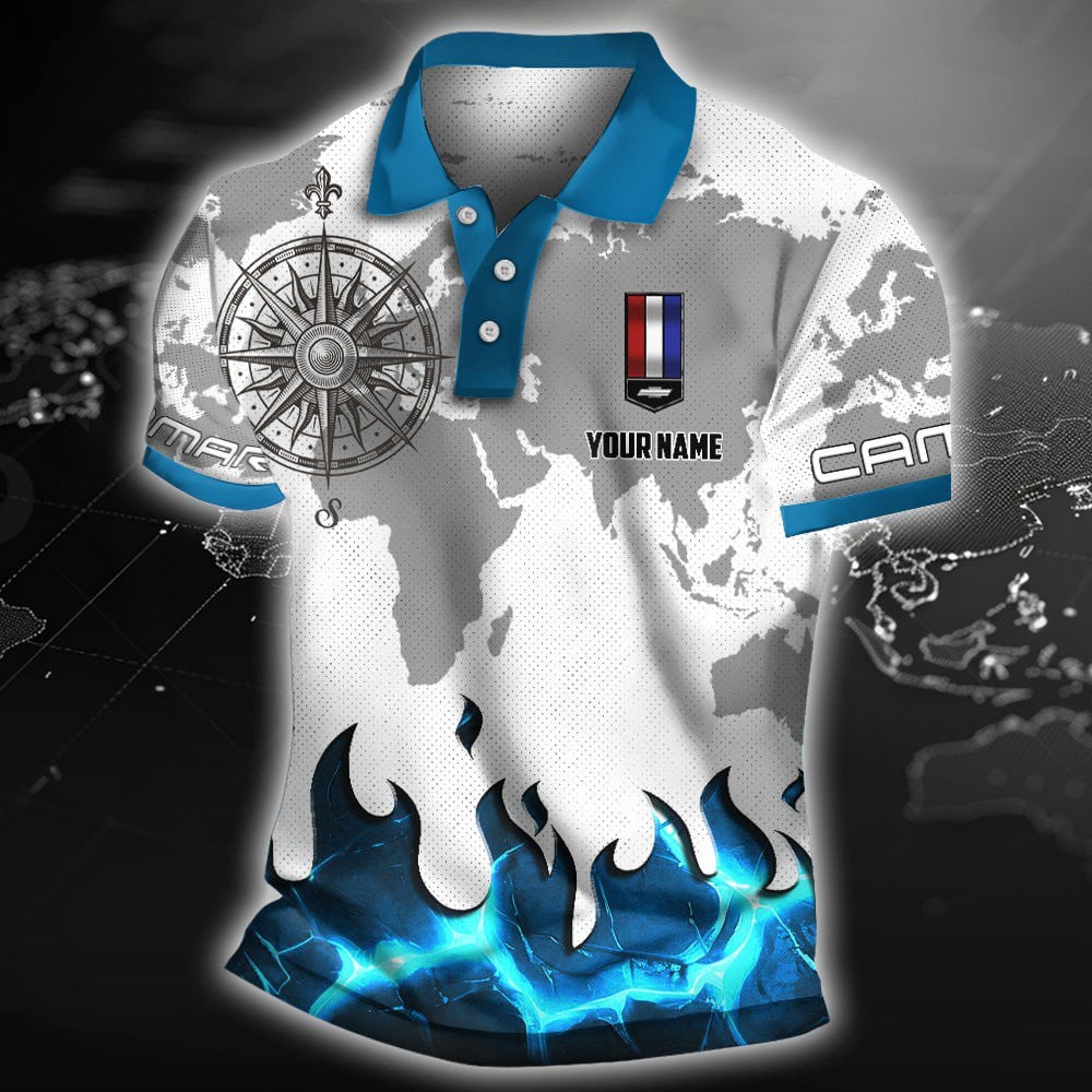 Chevrolet Camaro Poloshirt – Bild 4