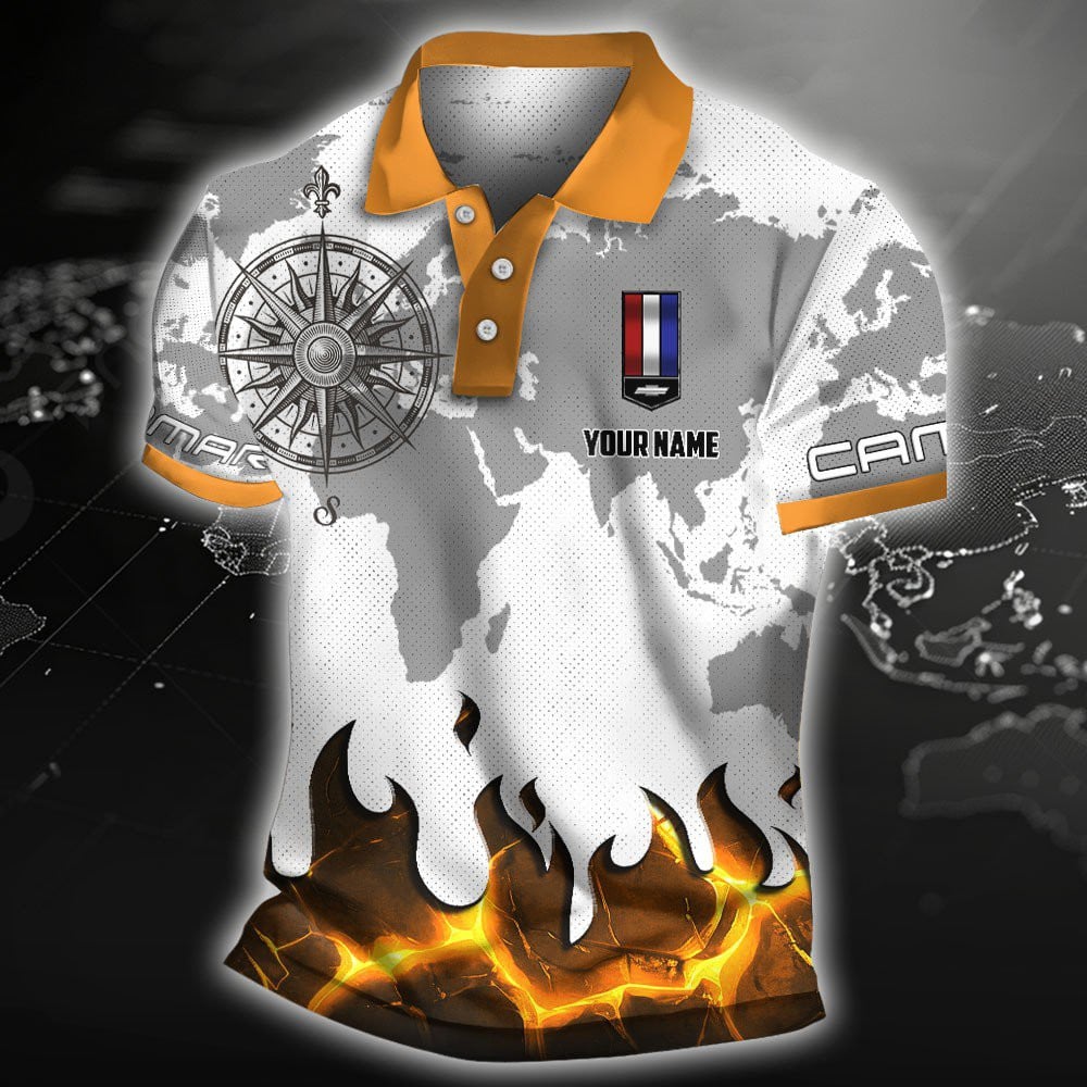 Chevrolet Camaro Poloshirt – Bild 6