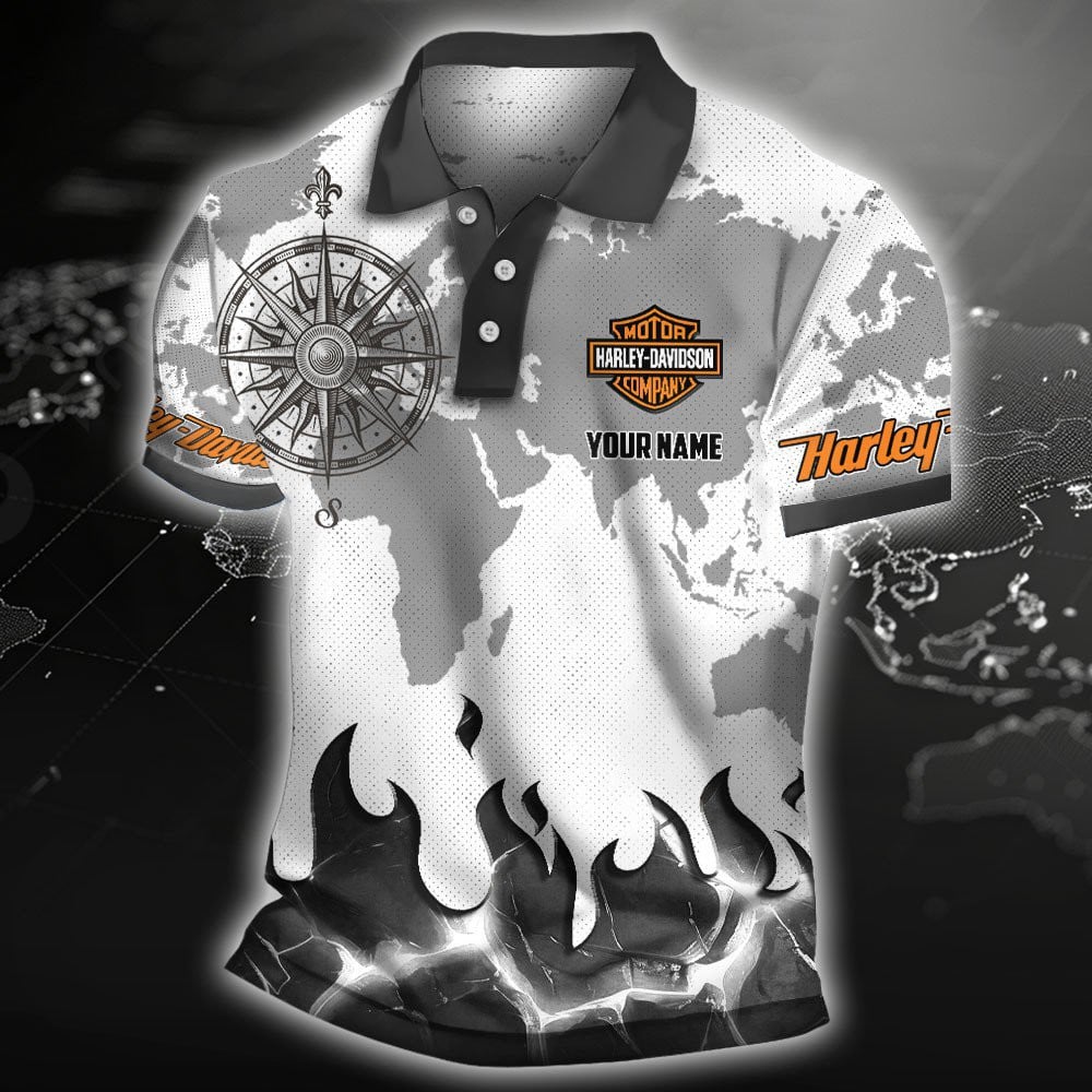 Harley-Davidson Poloshirt – Bild 3