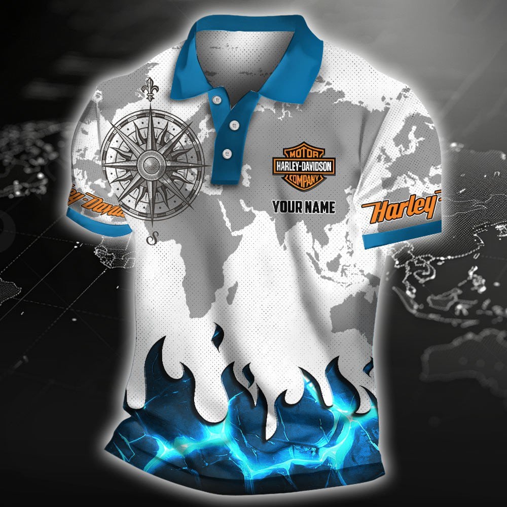 Harley-Davidson Poloshirt – Bild 5