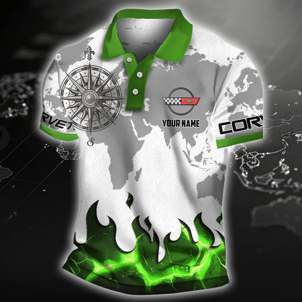 Corvette C4 Poloshirt – Bild 5
