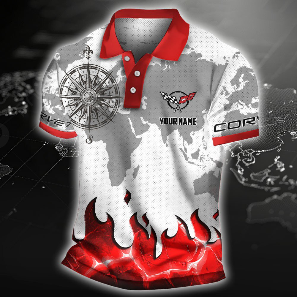 Corvette C5 Poloshirt – Bild 4