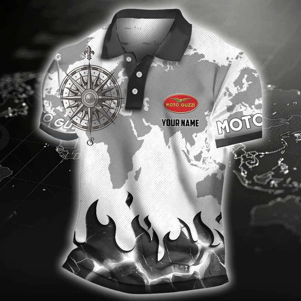 Moto Guzzi Poloshirt – Bild 3