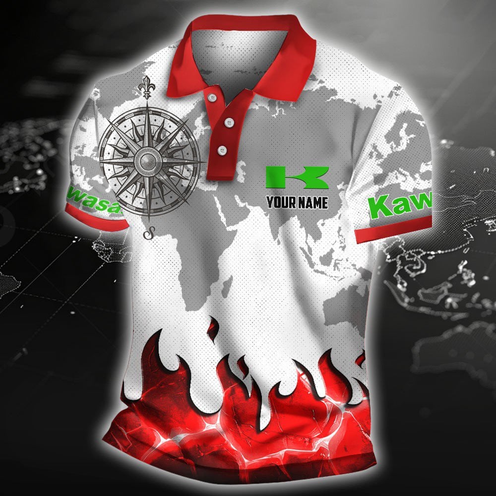 Kawasaki Poloshirt – Bild 4