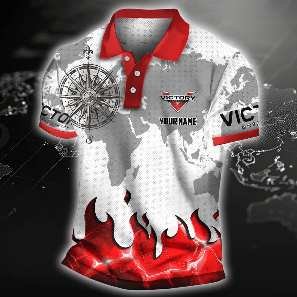 Victory Motorcycles Poloshirt – Bild 3