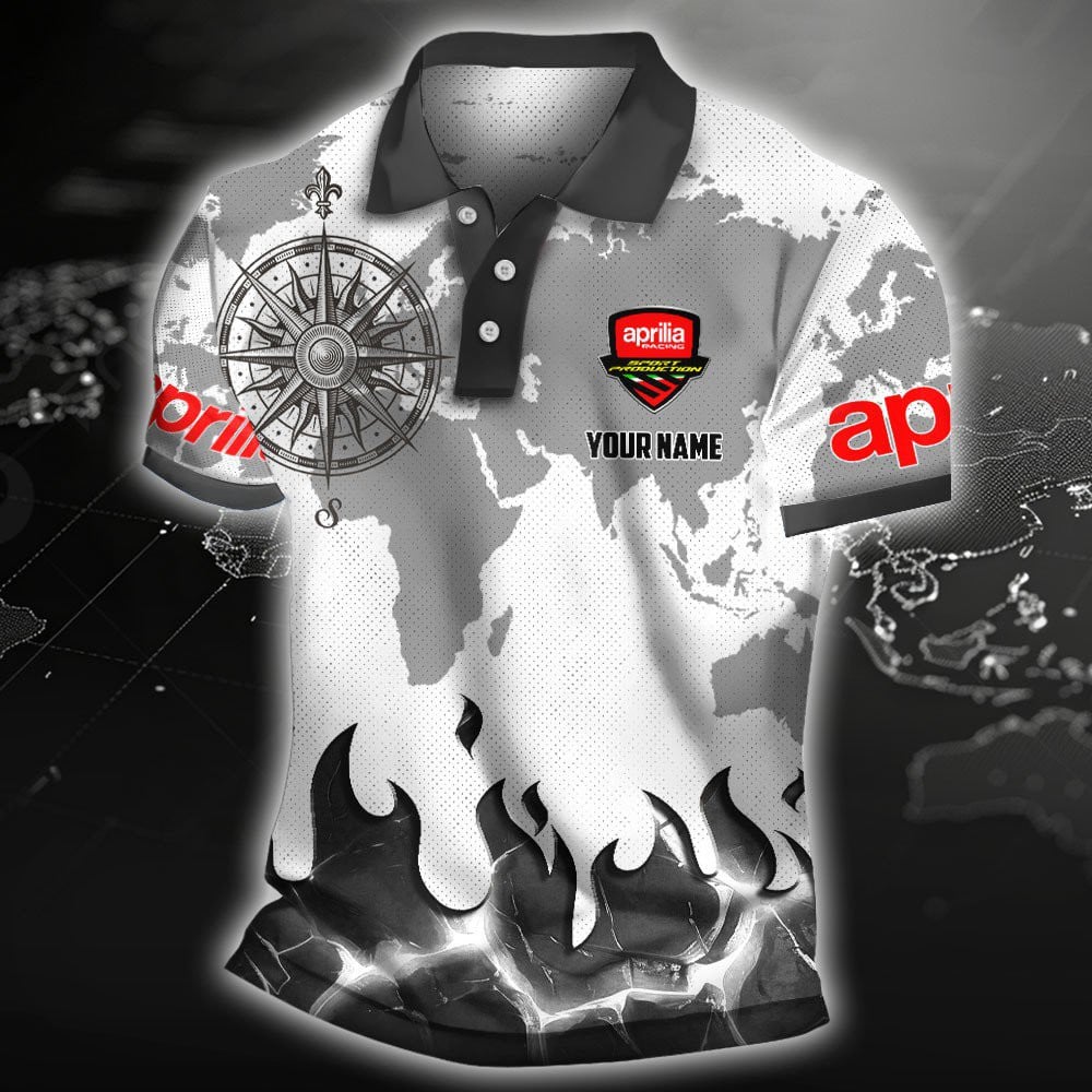 Aprilia Poloshirt – Bild 3