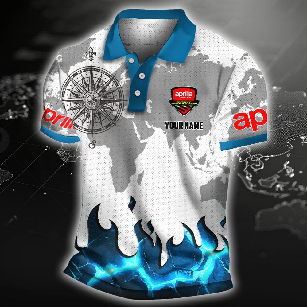 Aprilia Poloshirt – Bild 4
