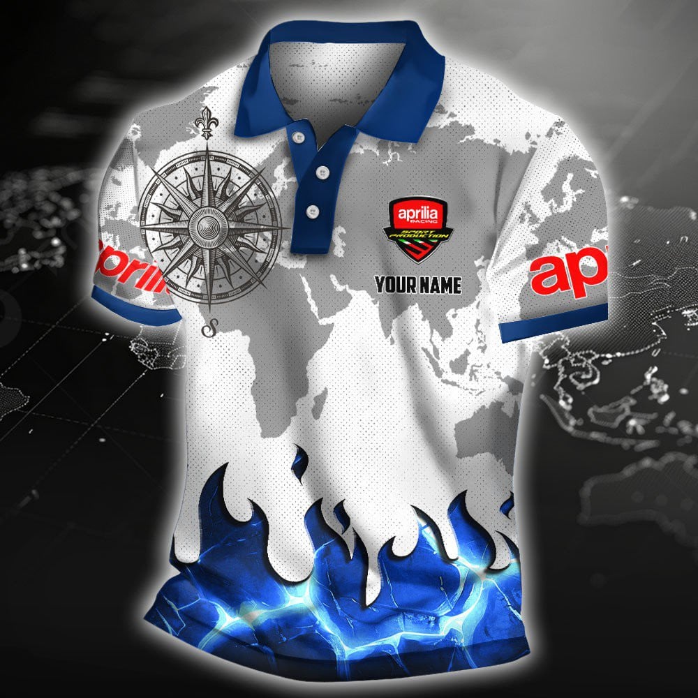 Aprilia Poloshirt – Bild 2