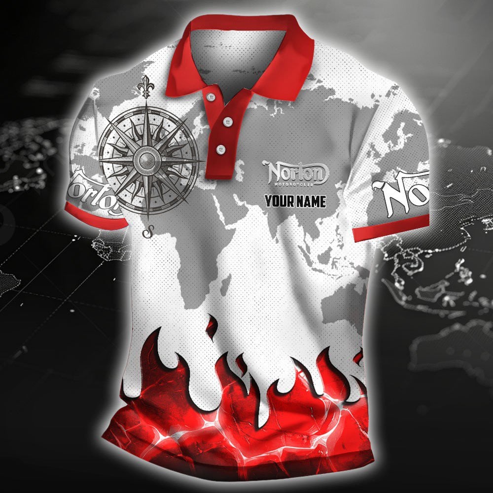 Norton Motorcycles Poloshirt – Bild 3