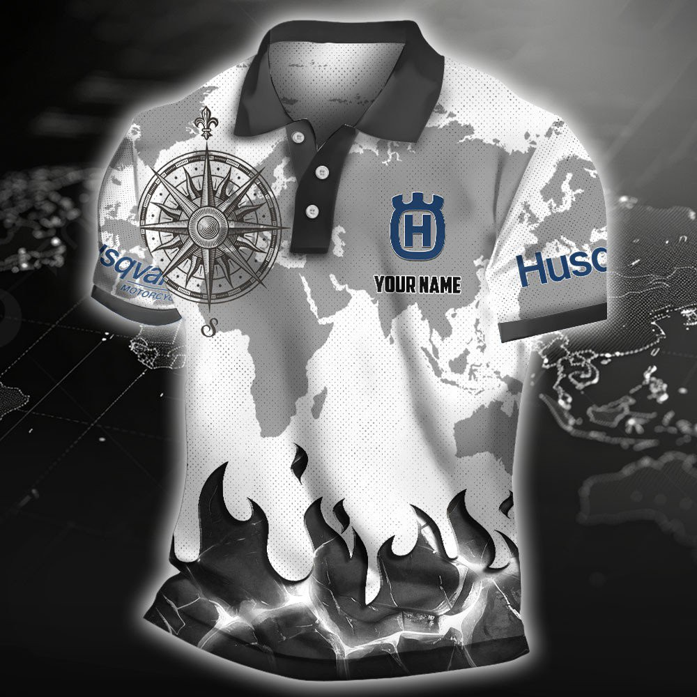 Husqvarna Motorcycles Poloshirt – Bild 2