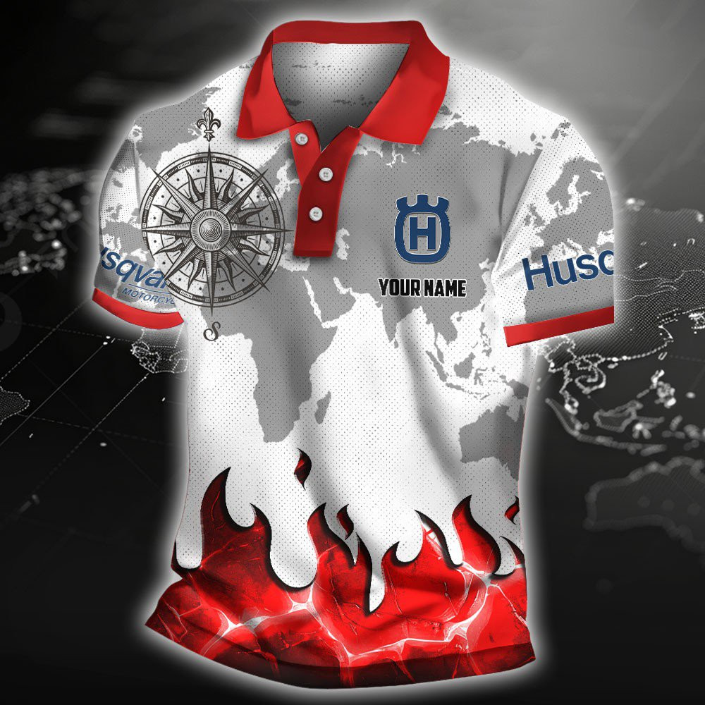 Husqvarna Motorcycles Poloshirt – Bild 3