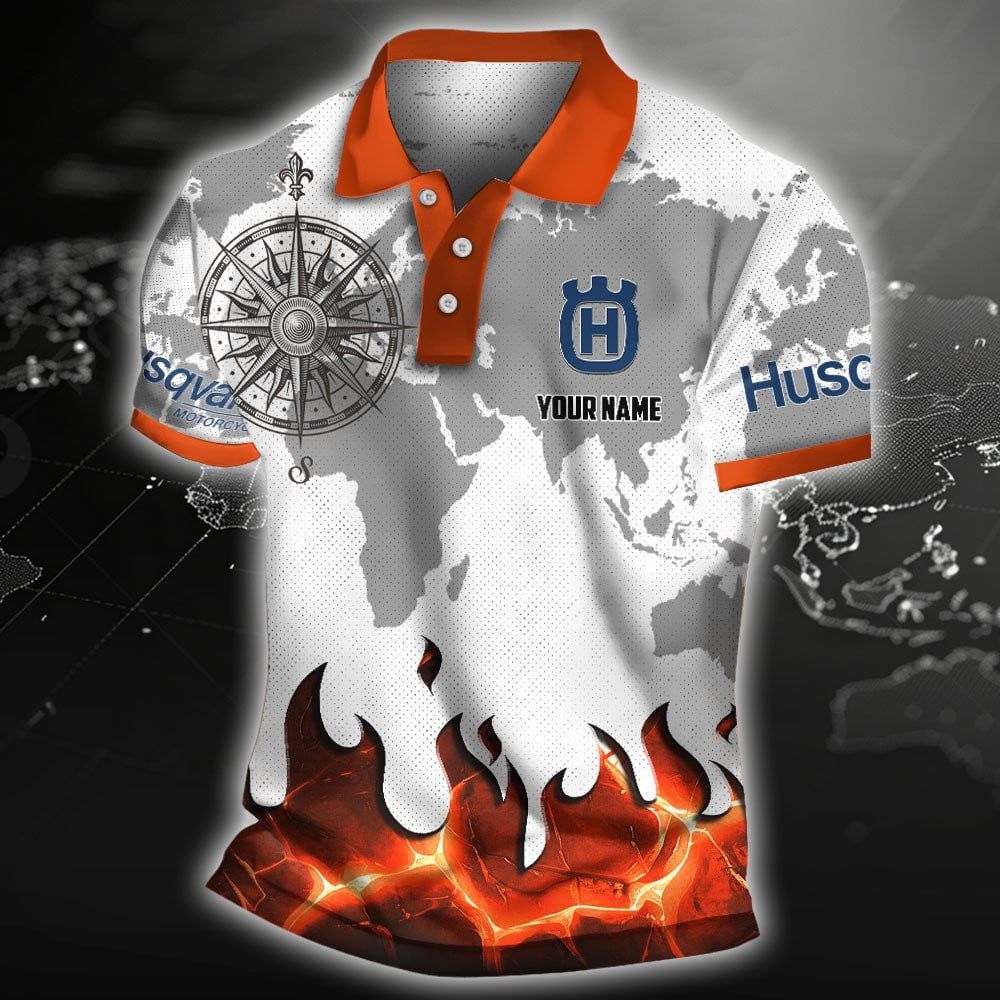 Husqvarna Motorcycles Poloshirt – Bild 7
