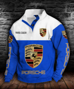 Alternative view of Porsche Stehkragen-Sweatshirt