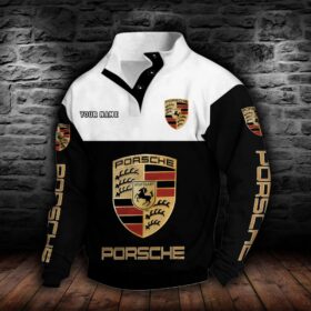 Porsche Stehkragen-Sweatshirt