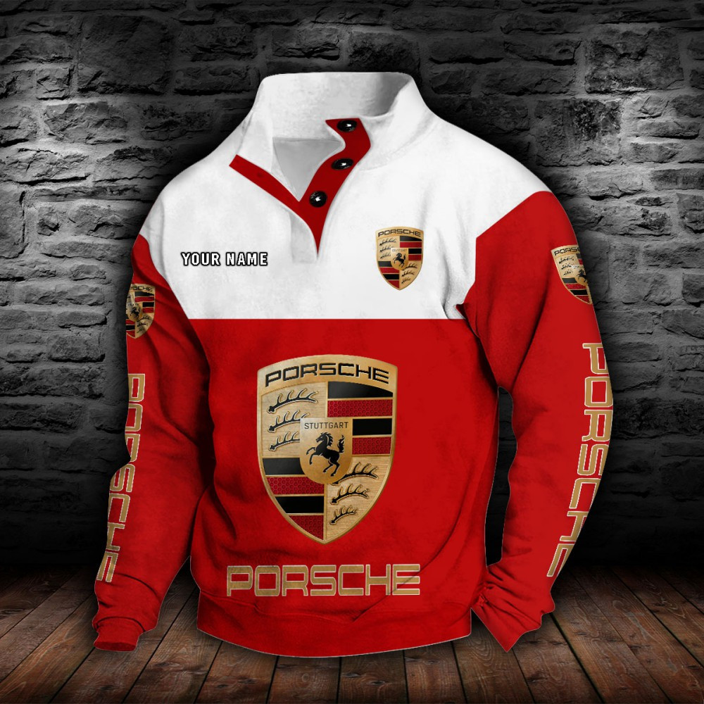 Porsche Stehkragen-Sweatshirt – Bild 8