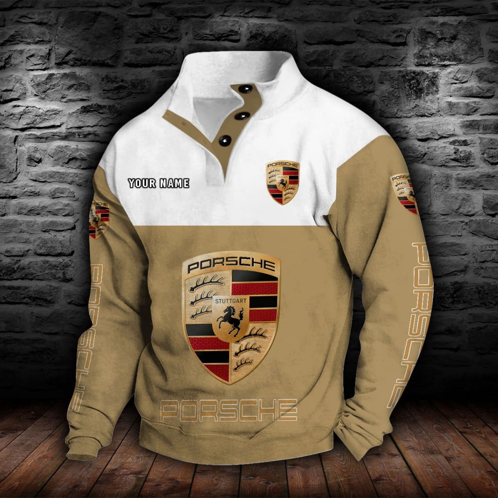Porsche Stehkragen-Sweatshirt