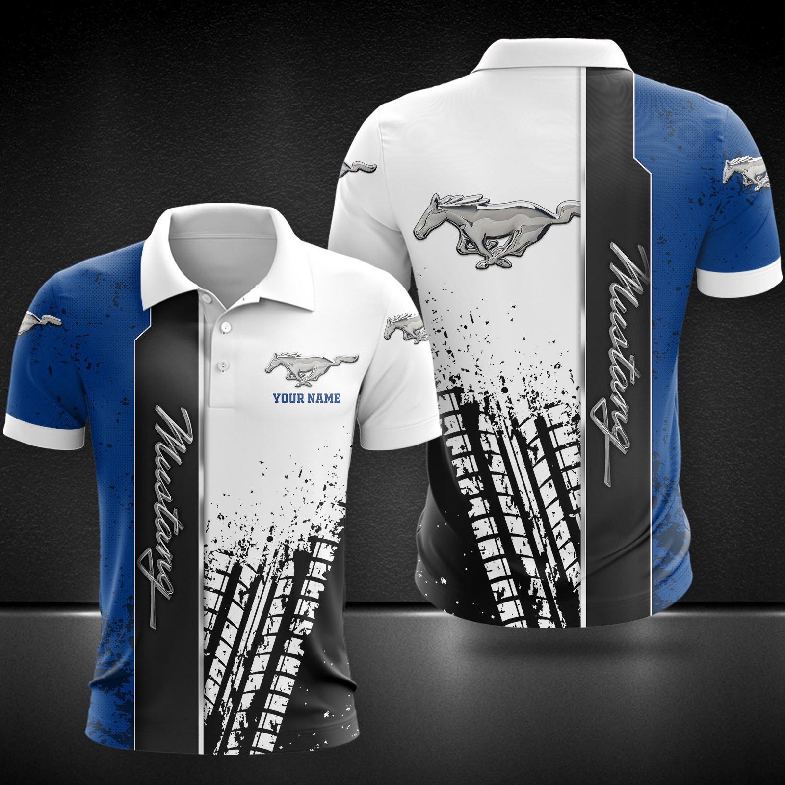 Ford Mustang Poloshirt