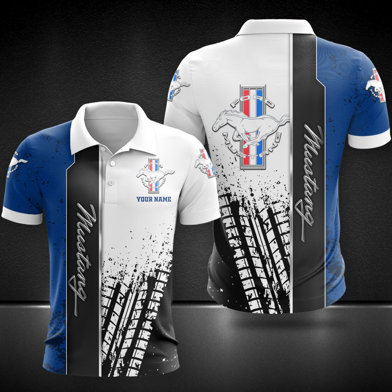 Ford Mustang Poloshirt