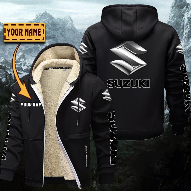 Suzuki Gefütterte Kapuzenjacke – Bild 3