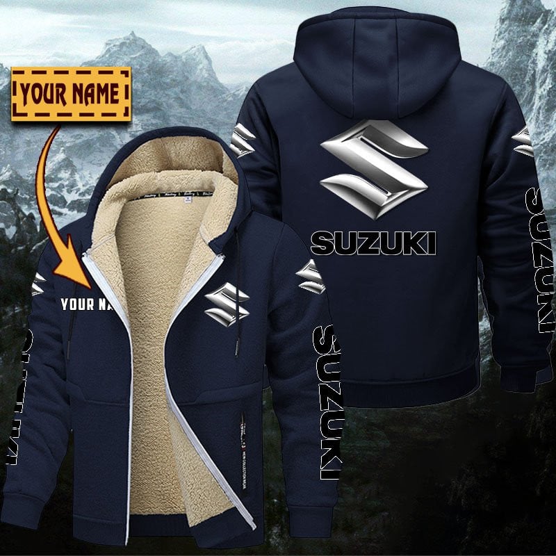 Suzuki Gefütterte Kapuzenjacke – Bild 7