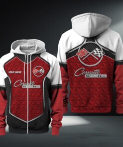 Corvette C2 Zip Hoodie