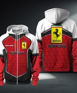 Ferrari Zip Hoodie