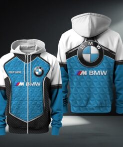 BMW M Car Zip Hoodie