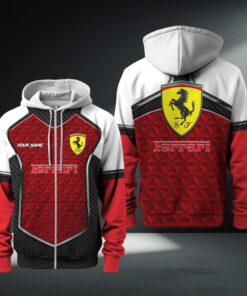 Ferrari Zip Hoodie