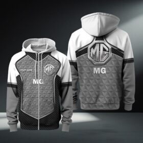 MG Car Zip Hoodie