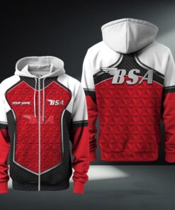 BSA Motorcycles Zip Hoodie