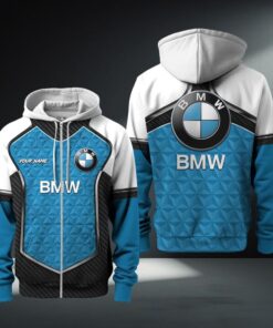 BMW Car Zip Hoodie