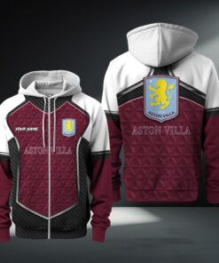 Aston Villa Zip Hoodie