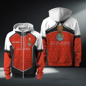 JI Case Zip Hoodie