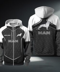 MAN Truck Zip Hoodie