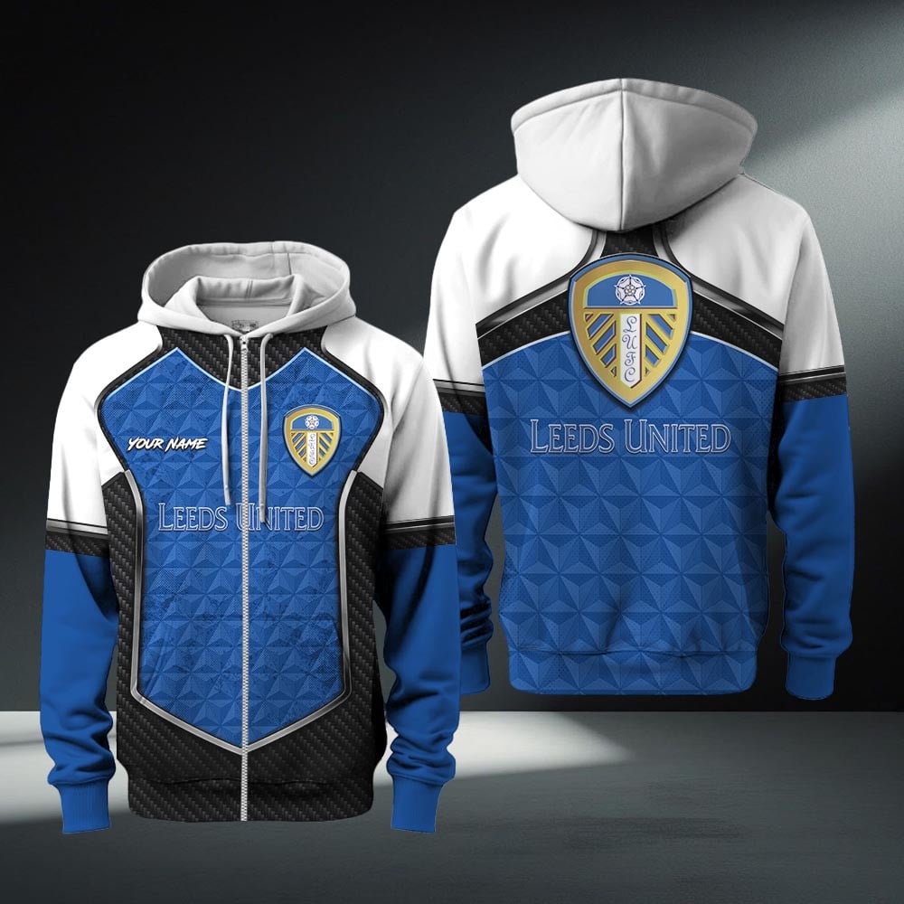 Leeds United Zip Hoodie