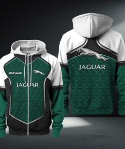 Jaguar Cars Zip Hoodie