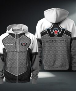 Western Star Zip Hoodie