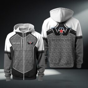 Western Star Zip Hoodie