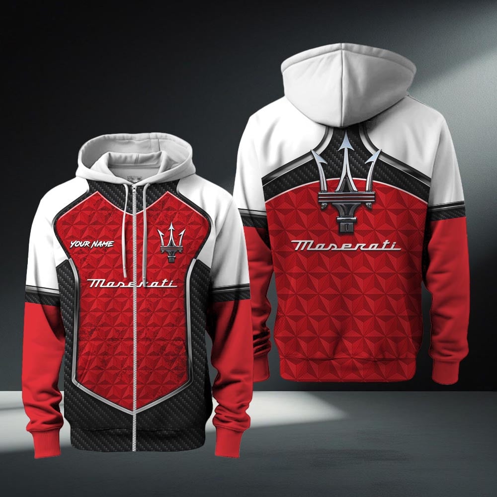 Maserati Zip Hoodie