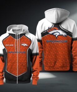 Denver Broncos Zip Hoodie