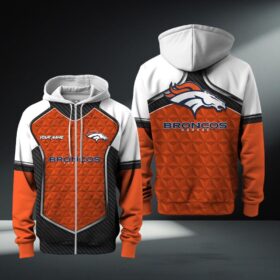 Denver Broncos Zip Hoodie