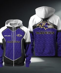 Baltimore Ravens Zip Hoodie