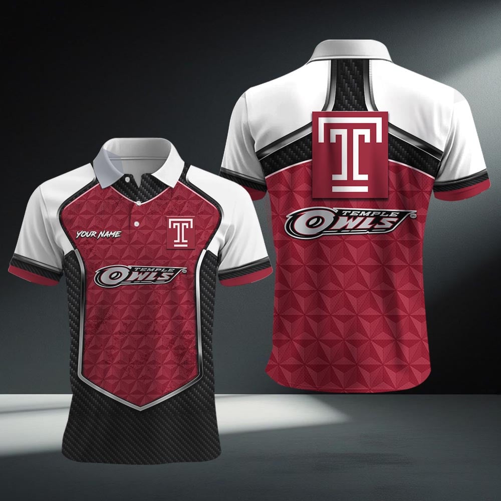 Temple Owls Primary Poloshirt