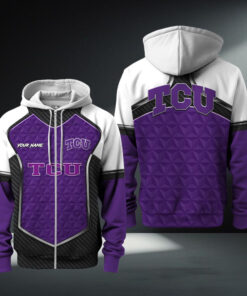 Tcu Horned Frogs Zip Hoodie