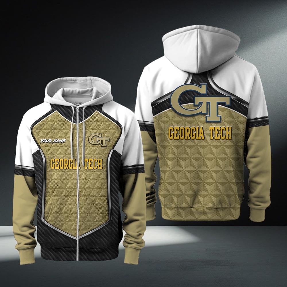 Georgia Tech Yellow Jackets Zip Hoodie