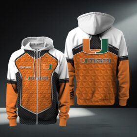 Miami Hurricanes Zip Hoodie