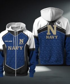 Navy Midshipmen Zip Hoodie